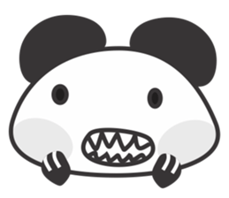 Kawaii Panda Face Collection sticker #15110815