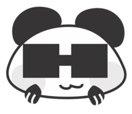 Kawaii Panda Face Collection sticker #15110816