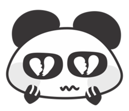 Kawaii Panda Face Collection sticker #15110820