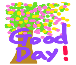 Colorful of life series(A) sticker #15110908