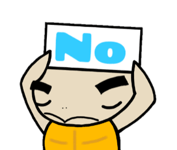 Mamekichi of the tortoise. English ver. sticker #15110921