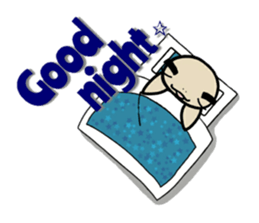 Mamekichi of the tortoise. English ver. sticker #15110926