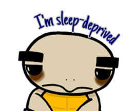 Mamekichi of the tortoise. English ver. sticker #15110927