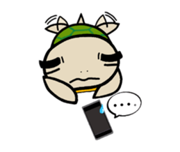 Mamekichi of the tortoise. English ver. sticker #15110930