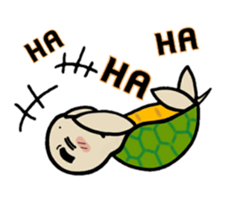 Mamekichi of the tortoise. English ver. sticker #15110942