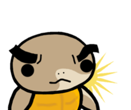 Mamekichi of the tortoise. English ver. sticker #15110952