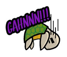 Mamekichi of the tortoise. English ver. sticker #15110953