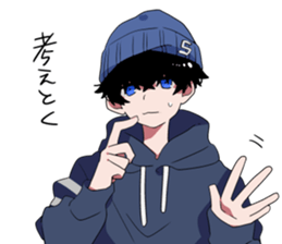 Mash and tempered boys Sticker sticker #15111933