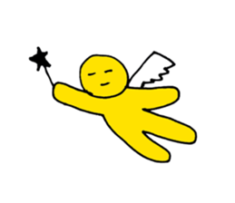 Yellow Man 001 sticker #15112294