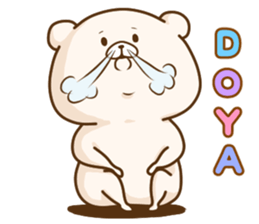 Friend is a bear 8 sticker #15112463