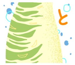 Garden eel's long sticker(Japanese Ver) sticker #15113515