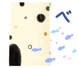 Garden eel's long sticker(Japanese Ver) sticker #15113516