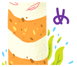 Garden eel's long sticker(Japanese Ver) sticker #15113517