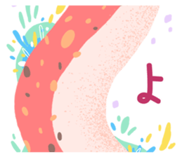 Garden eel's long sticker(Japanese Ver) sticker #15113518