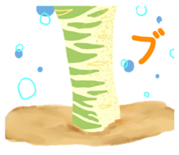 Garden eel's long sticker(Japanese Ver) sticker #15113523