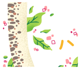 Garden eel's long sticker(Japanese Ver) sticker #15113527