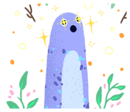 Garden eel's long sticker(Japanese Ver) sticker #15113532