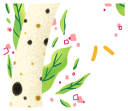 Garden eel's long sticker(Japanese Ver) sticker #15113535