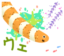 Garden eel's long sticker(Japanese Ver) sticker #15113540