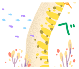 Garden eel's long sticker(Japanese Ver) sticker #15113543