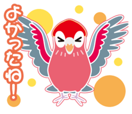 Valentine.Pretty pink Galah sticker #15113740