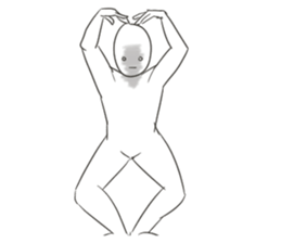 You're so mean Face sticker #15113779