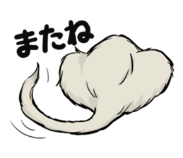 Irish Wolf Hound and everyday sticker #15114077