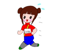 Qipao girl sticker #15114545