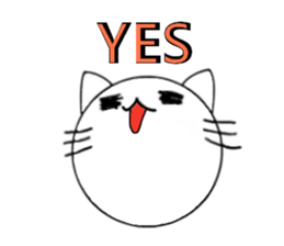 The name of a snowman's cat is a kotatsu sticker #15114660