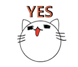 The name of a snowman's cat is a kotatsu sticker #15114660