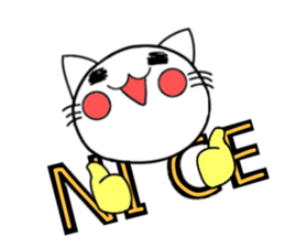 The name of a snowman's cat is a kotatsu sticker #15114661