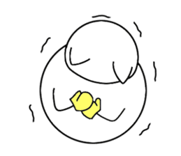 The name of a snowman's cat is a kotatsu sticker #15114664