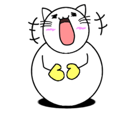 The name of a snowman's cat is a kotatsu sticker #15114665