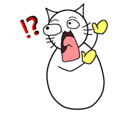 The name of a snowman's cat is a kotatsu sticker #15114669