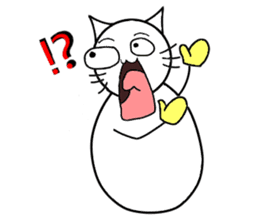 The name of a snowman's cat is a kotatsu sticker #15114669