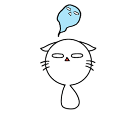 The name of a snowman's cat is a kotatsu sticker #15114671