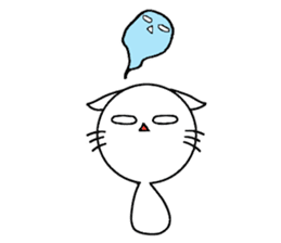The name of a snowman's cat is a kotatsu sticker #15114671