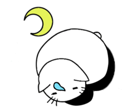 The name of a snowman's cat is a kotatsu sticker #15114675