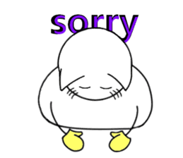 The name of a snowman's cat is a kotatsu sticker #15114679