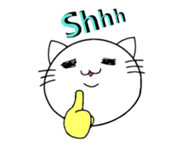 The name of a snowman's cat is a kotatsu sticker #15114697