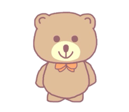Bear and her wonderful friends sticker #15115180