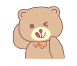 Bear and her wonderful friends sticker #15115182