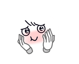 White Expressive Emojicons! sticker #15115409