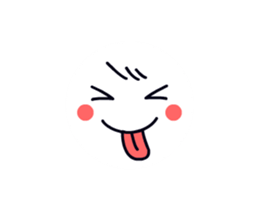 White Expressive Emojicons! sticker #15115415