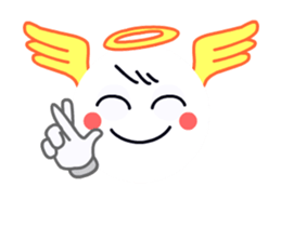 White Expressive Emojicons! sticker #15115417