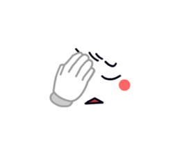 White Expressive Emojicons! sticker #15115422