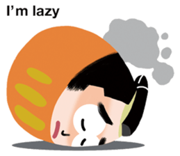 The Daruma Samurai sticker #15115710