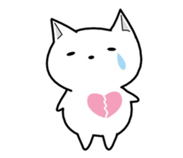 Tired cat 2017 sticker #15115944