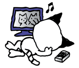 eazy cat 1 sticker #15116603