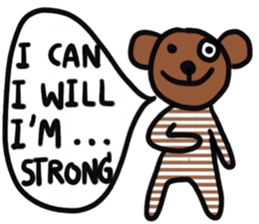 Bear in February sticker #15117419